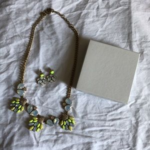 J. Crew Statement Necklace and Earrings